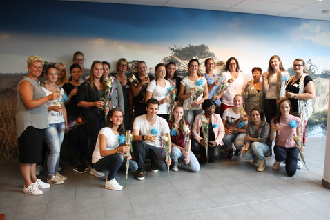 Stagiaires leerafdeling Keyserinnedael